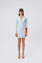 AZULA ECO V-NECK BUTTONED DRESS