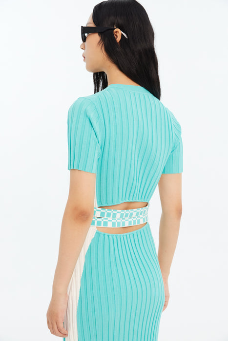 JODIE ECO PLEATED LONG DRESS