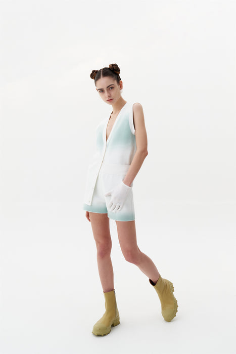 TALESTO "SPRAY PAINTED" SHORTS WITH POCKET