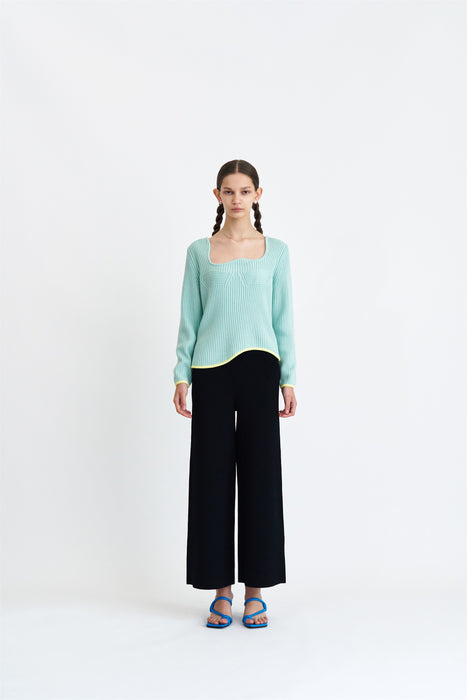 RODIN MERINO WOOL OVERSIZED PULLOVER