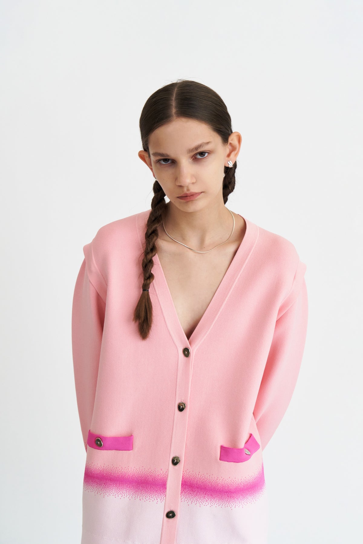 THE NOELLE | BUTTON-ACCENT CARDIGAN main image 0