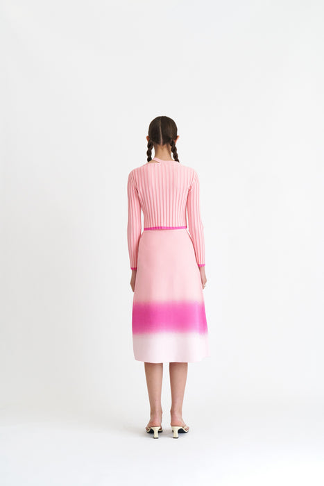 KAFKA A-LINE MIDI SKIRT