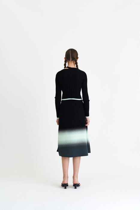 KAFKA A-LINE MIDI SKIRT