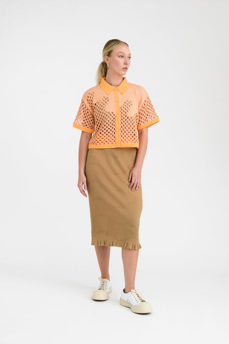 PEEWEE CROCHET POLO SHIRT