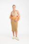 FINLEY DOUBLE LAYER MIDI SKIRT