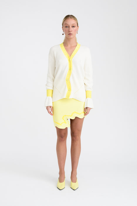 AMY CASHMERE COTTON OVERSIZED CARDIGAN