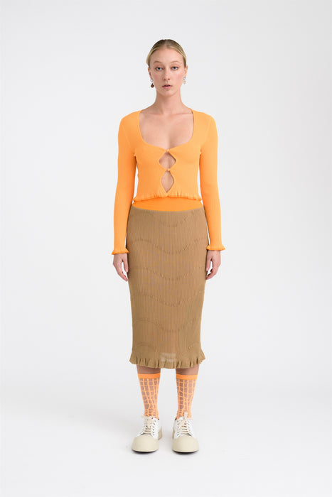 REEF CROPPED CARDIGAN