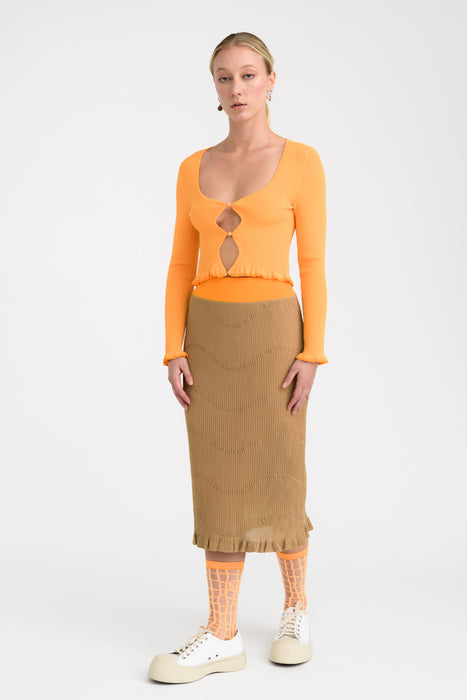 REEF CROPPED CARDIGAN