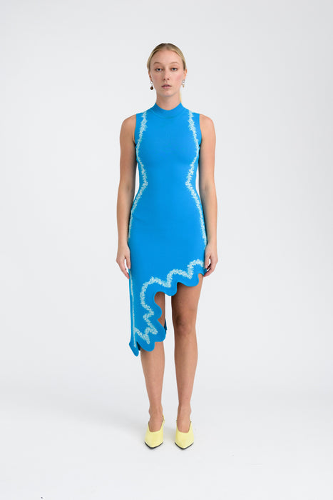 MIA SIGNATURE WAVY DRESS