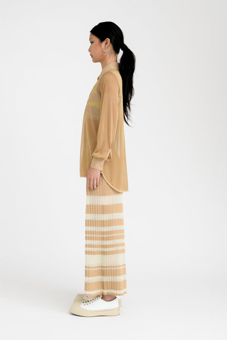 STARLET PLEATED WIDE LEG PANTS