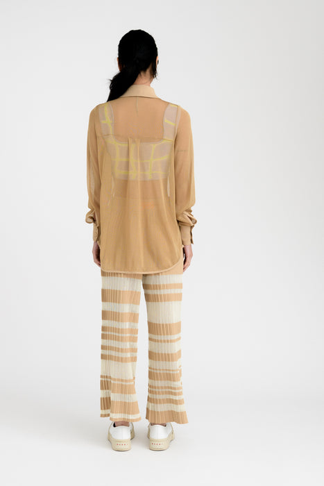 STARLET PLEATED WIDE LEG PANTS