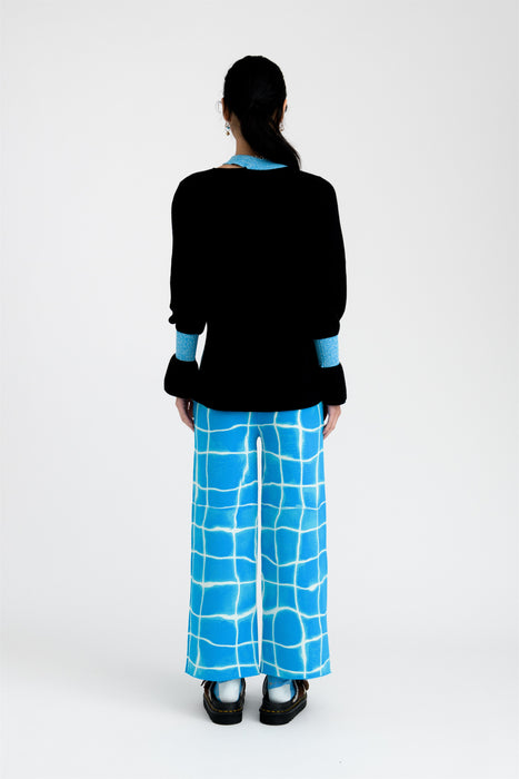 RAY CASHMERE COTTON OVERSIZED PULLOVER