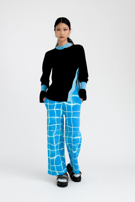 RAY CASHMERE COTTON OVERSIZED PULLOVER