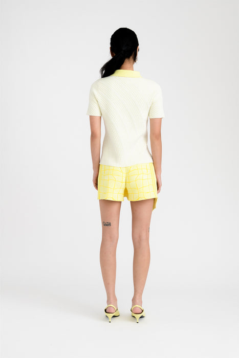 SUNNY PILLOW STITCH POLO SHIRT