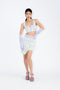KATIE WAVY MINI SKIRT