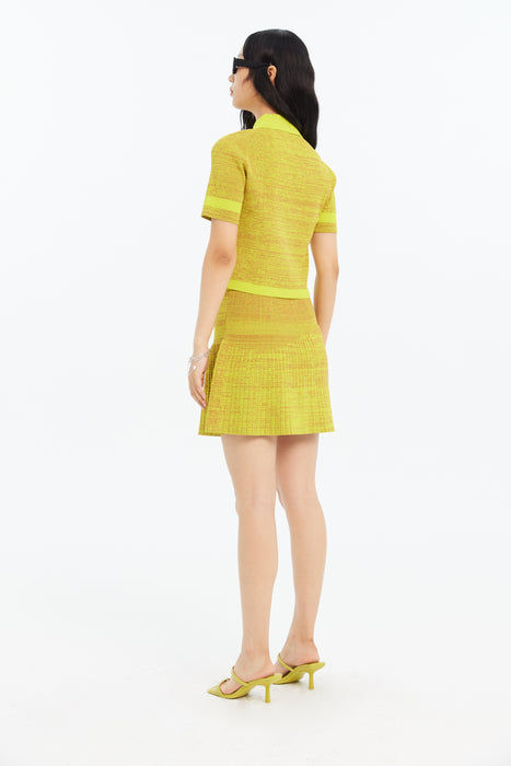 SAMMIE ECO CROPPED POLO SHIRT