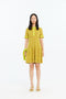 HOLLIS PLEATED ECO POLO DRESS