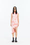 BROOKLYN ECO "TIE DYE" WAVY ASYMMETRIC DRESS