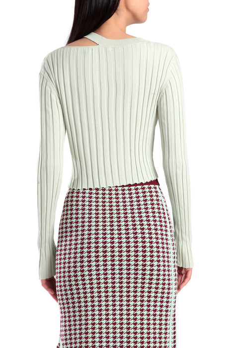 Sunday Long Sleeve Crop Top