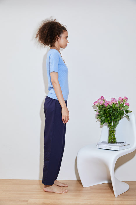 BURNET hydraKNIT ECOVERO POLO blue