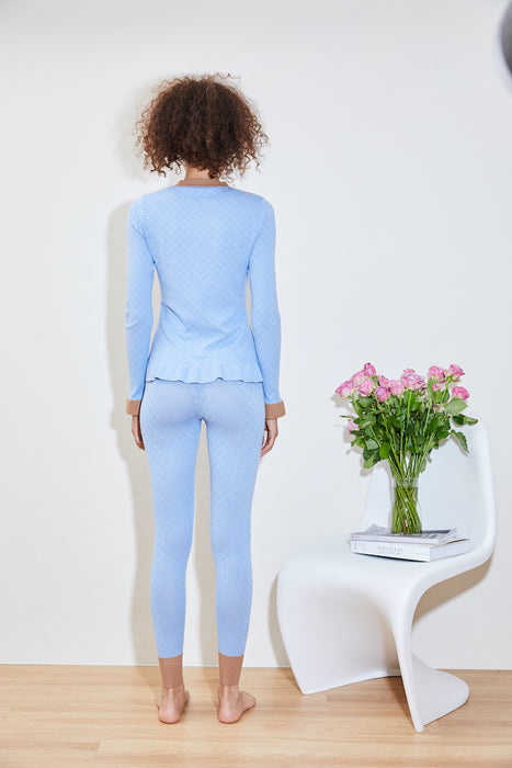 PEPPER hydraKNIT LEGGING blue