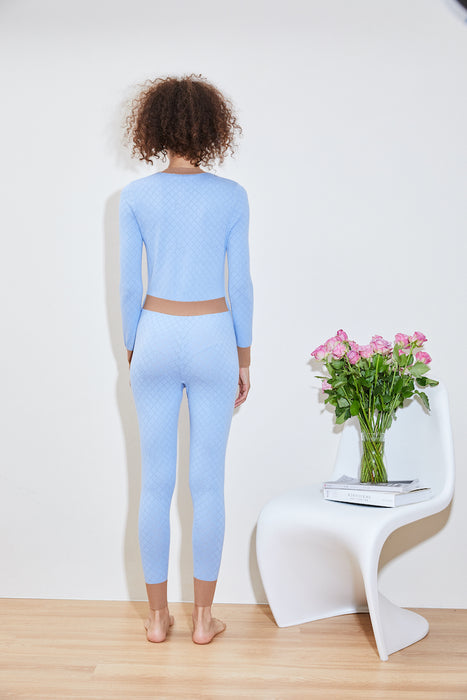 BASIL hydraKNIT JUMPSUIT blue