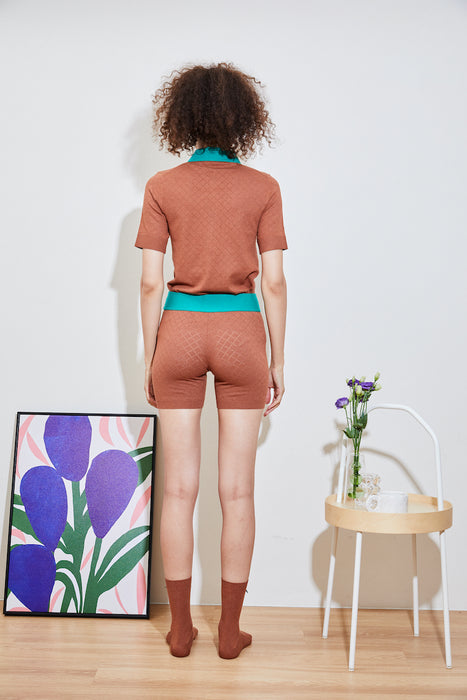 CASSIA hydraKNIT ECOVERO SHORTS brn
