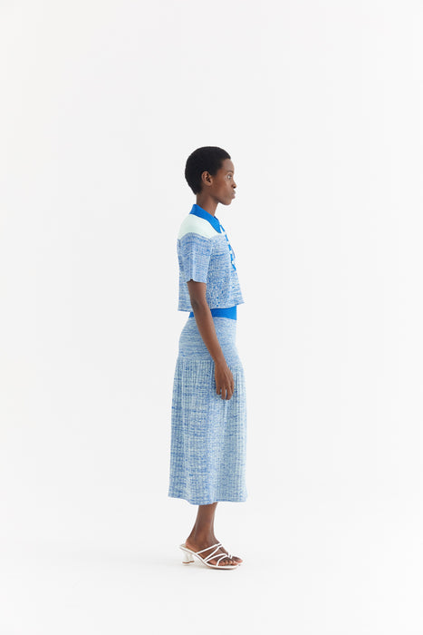 RONIN CROPPED POLO SHIRT