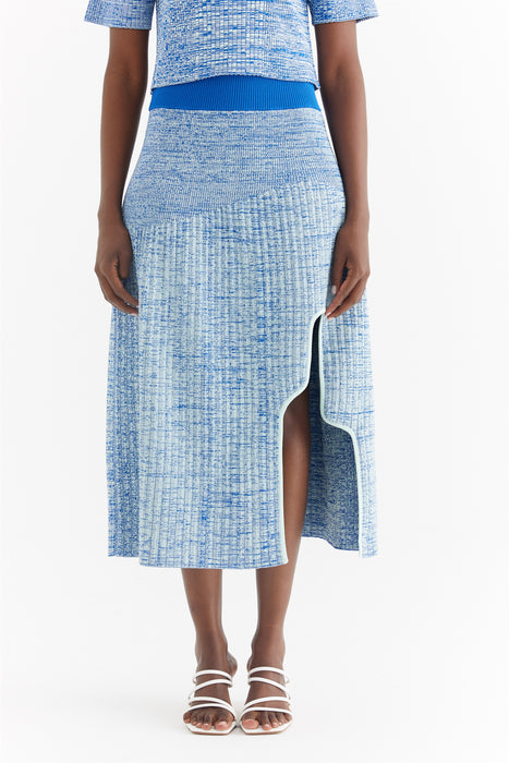 HIRAM PLEATED MAXI SKIRT