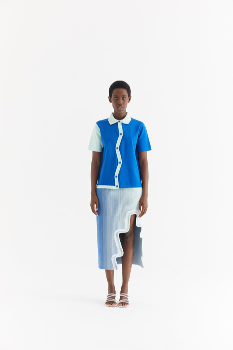 ATEN WAVY POLO SHIRT