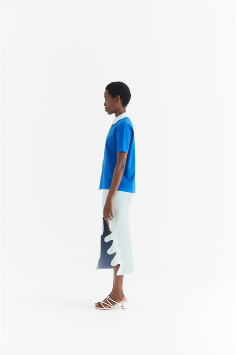 ATEN WAVY POLO SHIRT
