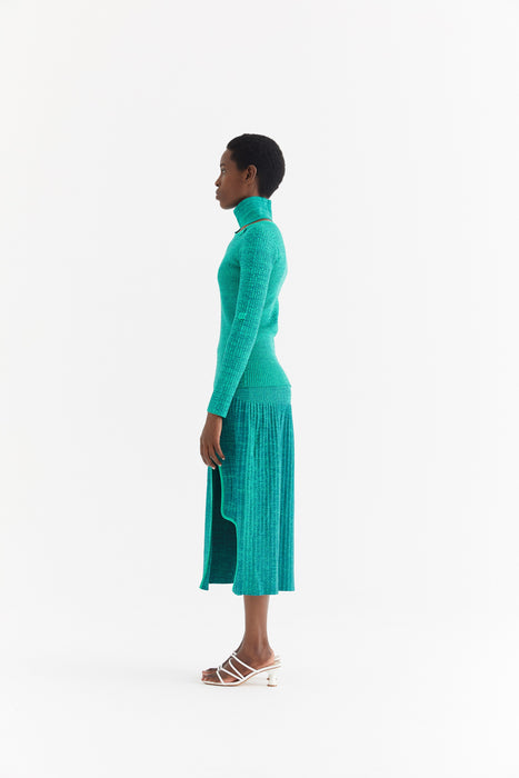 SUSAN MOCK NECK LONG SLEEVE PULLOVER