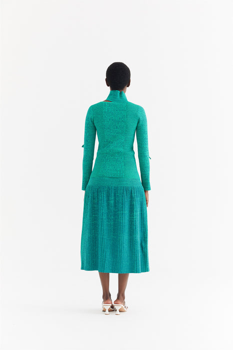 SUSAN MOCK NECK LONG SLEEVE PULLOVER