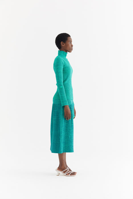 SUSAN MOCK NECK LONG SLEEVE PULLOVER