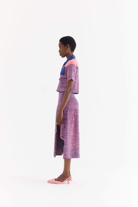 RONIN CROPPED POLO SHIRT