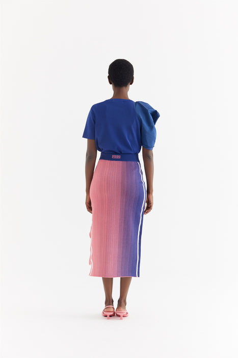 RAGO WAVY MIDI SKIRT