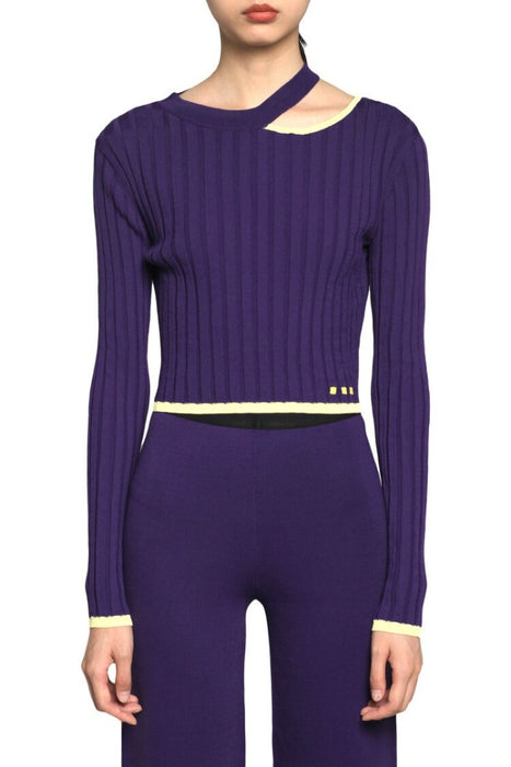 Sunday Long Sleeve Crop Top