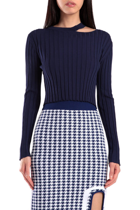 Sunday Long Sleeve Crop Top