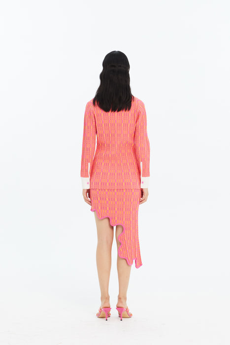 GIA ECO WAVY PLAID SHIRT
