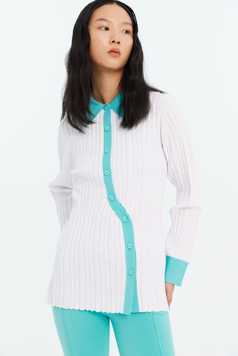 GIA ECO WAVY PLAID SHIRT