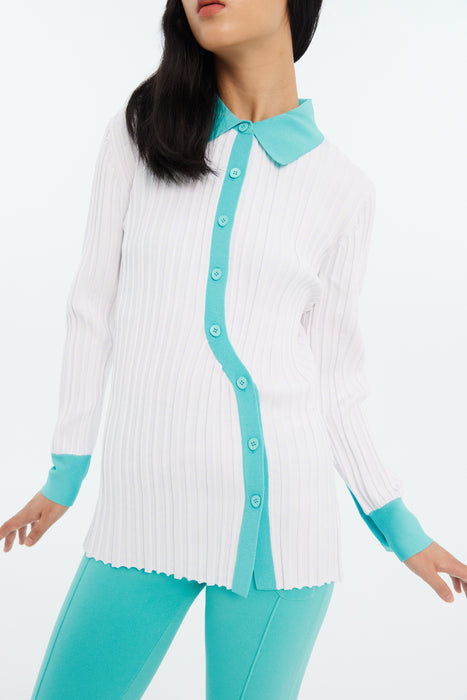 GIA ECO WAVY PLAID SHIRT