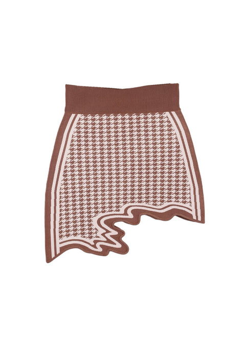 Alpine Asymmetric Mini Skirt