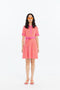 HOLLIS PLEATED ECO POLO DRESS