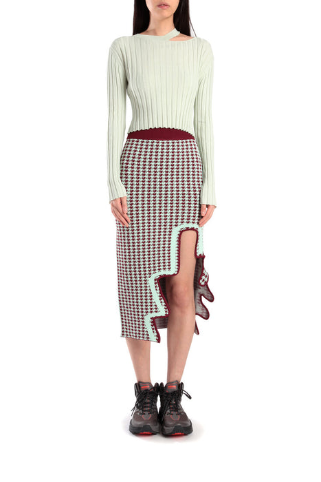 Swain Asymmetric Midi Skirt