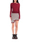 Alpine Asymmetric Mini Skirt