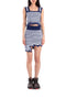 Titus Houndstooth Crop Tank Top