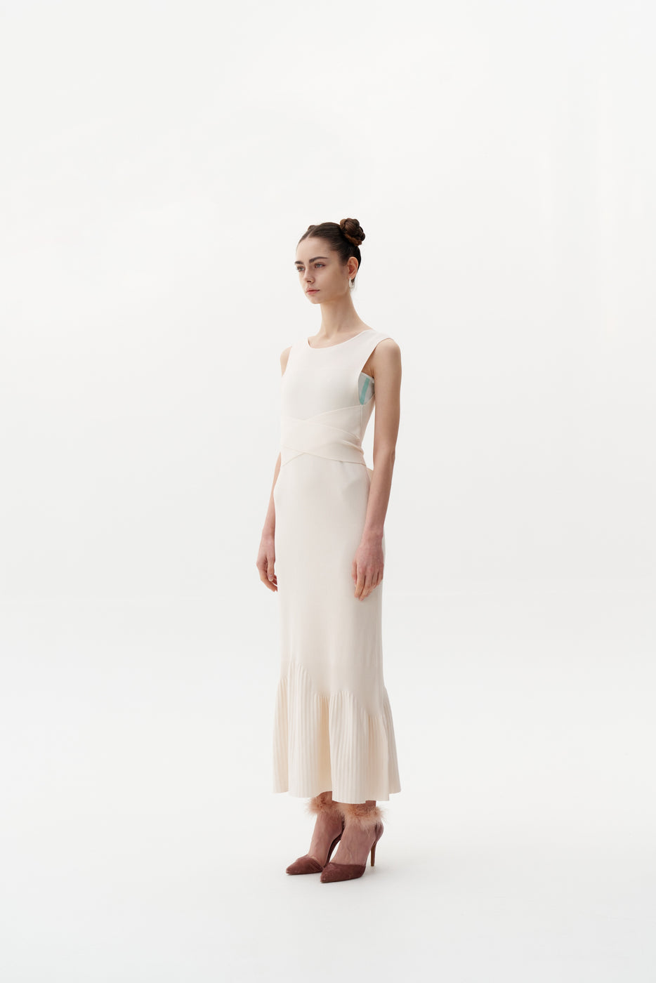 SPONDE UV REACTIVE REVERSIBLE MAXI DRESS PH5