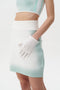 PICTOR "SPRAY PAINTED" MINI SKIRT WITH POCKET