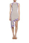 Lydia Wavy Asymmetric Dress