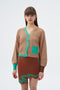 EILISH SIGNATURE WAVY MINI SKIRT IN ECO YARN
